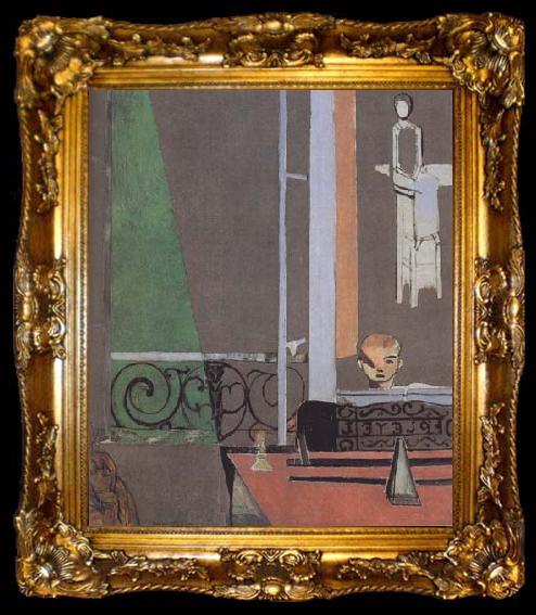 framed  Henri Matisse The Piano Lesson (mk35), ta009-2